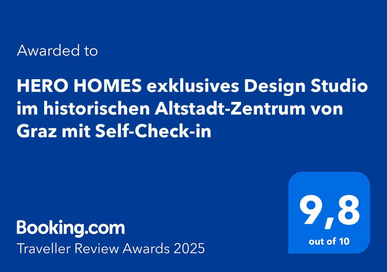 Boho Design Studio - Historic City Center With Free Parking & Aircon By Hero Homes Graz Exterior photo